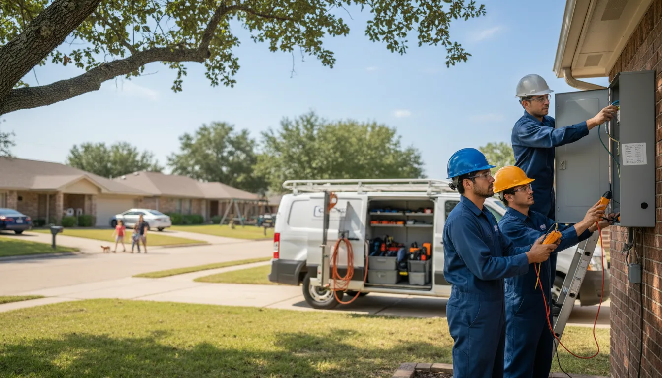 Certified electrician providing emergency electrical services in Natoma, KS